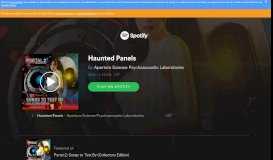 
							         Haunted Panels, a song by Aperture Science Psychoacoustic ...								  
							    