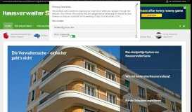 
							         Hausverwaltung » Online-Sofort-Angebote qualifizierter Hausverwalter								  
							    