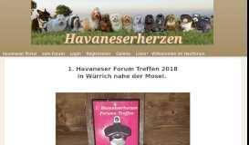
							         Havaneserforum Treffen 2018 - Havaneserherzen - ein kleines feines ...								  
							    