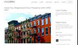 
							         Have You Registered Your Property with HPD Yet? - SiteCompli								  
							    
