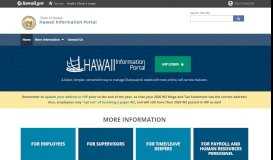 
							         Hawaii Information Portal - Hawaii.gov								  
							    