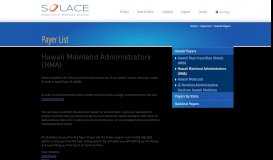 
							         Hawaii Mainland Administrators ... - SolAce - Electronic Medical Claims								  
							    