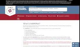 
							         HAWKMail - HACC, Central Pennsylvania's Community College ...								  
							    