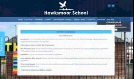 
							         Hawksmoor School - Home								  
							    