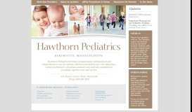 
							         Hawthorn Pediatrics | Dartmouth, Mass.								  
							    
