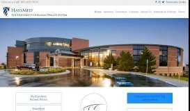 
							         Hays Medical Center – HaysMed, developed to be the best tertiary ...								  
							    