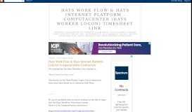 
							         Hays Work Flow & Hays Internet Platform - ComputaCenter ...								  
							    
