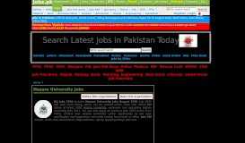 
							         Hazara University Jobs 2019 in Pakistan - Jobz.pk								  
							    