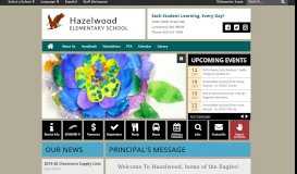 
							         Hazelwood Elementary: Home								  
							    