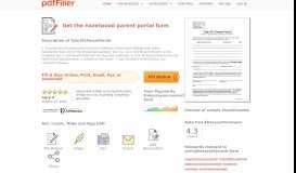 
							         Hazelwood Parent Portal - Fill Online, Printable, Fillable, Blank ...								  
							    