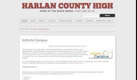 
							         HCHS | Infinite Campus - Harlan County Public Schools								  
							    