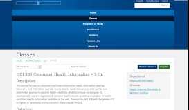 
							         HCI 385 - Consumer Health Informatics :: Class ... - Bellevue College								  
							    