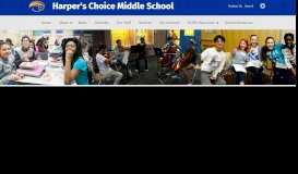 
							         HCPSS Connect | Harper's Choice Middle School								  
							    