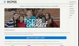 
							         HCPSS Connect – HCPSS								  
							    