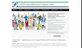 
							         HCPSS Family Math								  
							    
