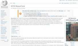
							         HCR ManorCare - Wikipedia								  
							    