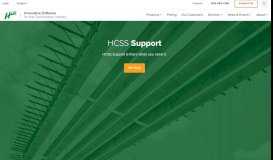 
							         HCSS 24/7 Instant Support								  
							    