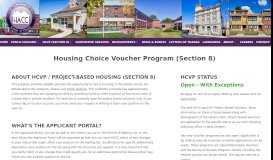 
							         HCVP - Housing Authority of Chester County								  
							    