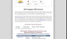 
							         HD Supply EDI Portal - Jobisez LLC								  
							    