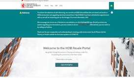 
							         HDB Resale Portal - HDB								  
							    