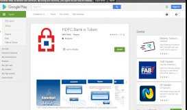 
							         HDFC Bank e Token - Apps on Google Play								  
							    