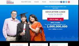 
							         HDFC Credila: The Education Loan Specialist								  
							    