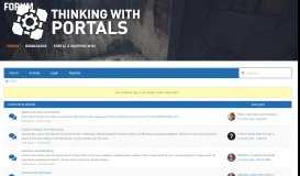 
							         HDR Error | View Topic | ThinkingWithPortals.com | Portal 2 ...								  
							    