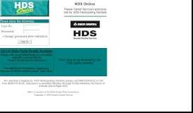 
							         HDS Online								  
							    