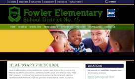 
							         Head Start Preschool - Fowler Elementary School District								  
							    