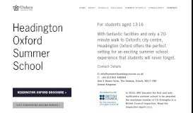 
							         Headington Oxford (13-16) — Dukes Education Partner Portal								  
							    