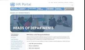 
							         Heads of Department | HR Portal								  
							    