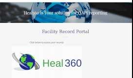 
							         Heal360 (Patient Portal) | Wound Care Plus, LLC								  
							    