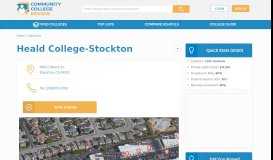 
							         Heald College-Stockton Profile (2018-19) | Stockton, CA								  
							    