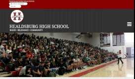 
							         Healdsburg High School								  
							    