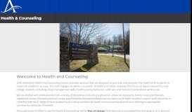 
							         Health and Counseling Center: Welcome to the Health & Counseling ...								  
							    