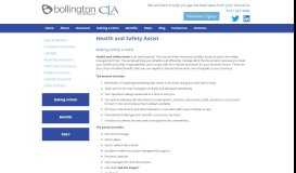 
							         Health and Safety Assist - CLA Risk Solutions								  
							    