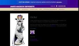 
							         Health and Safety Resources for ... - James Madison University								  
							    