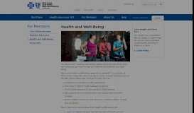 
							         Health and Wellness | Members | bcbsm.com - Blue Cross Blue ...								  
							    