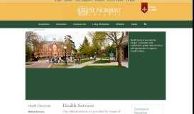 
							         Health and Wellness Services | St. Norbert College								  
							    