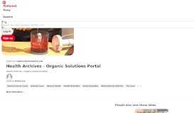 
							         Health Archives - Organic Solutions Portal | Personal Care ... - Pinterest								  
							    