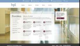 
							         Health Care Providers - Health Plans Inc.								  
							    