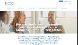 
							         Health Care Service Corporation (HCSC) | Health Care ...								  
							    