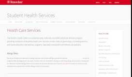 
							         Health Care Services | Student Health Services - RPI Student Health ...								  
							    