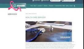 
							         Health Care Services | XRANM								  
							    