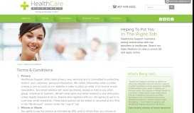 
							         Health Care Support Staffing Agency | healthcaresupport.com								  
							    