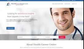 
							         Health Career Center: Healthcare Jobs & Medical Careers								  
							    
