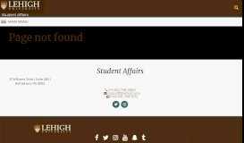 
							         Health Center AZ - Student Affairs - Lehigh University								  
							    