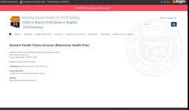 
							         Health Choice Integrated Care | Arizona Department of Child Safety								  
							    