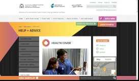 
							         Health cover - TAFE International Western Australia								  
							    