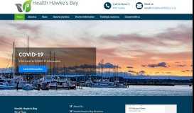
							         Health Hawke's Bay | Te Oranga | About | Health HB								  
							    